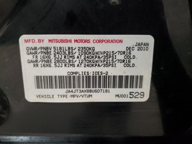 2011 MITSUBISHI OUTLANDER SE