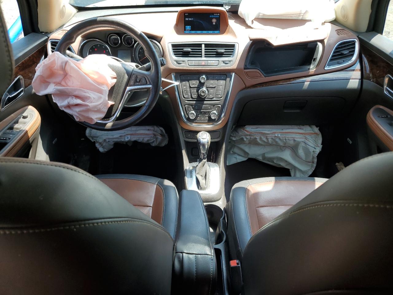 2015 BUICK ENCORE with FRONT END damage, VIN KL4CJDSB3FB175883