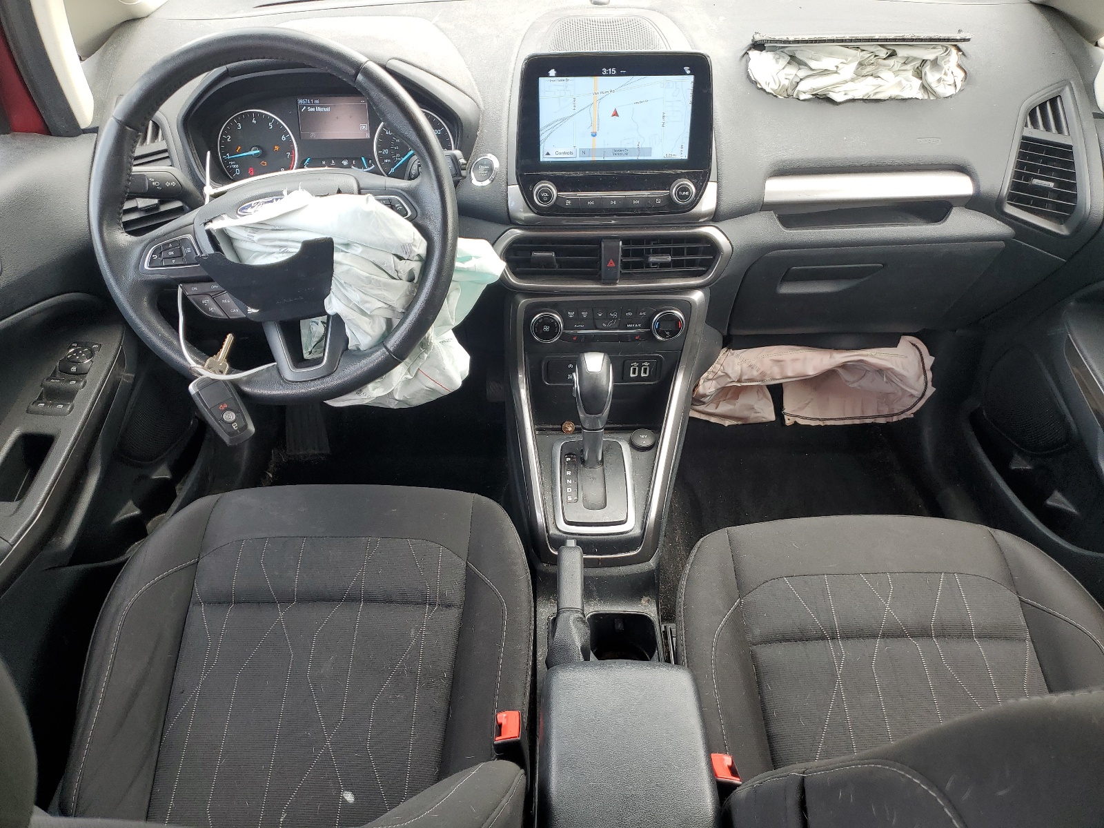 MAJ3S2GE6KC303182 2019 Ford Ecosport Se