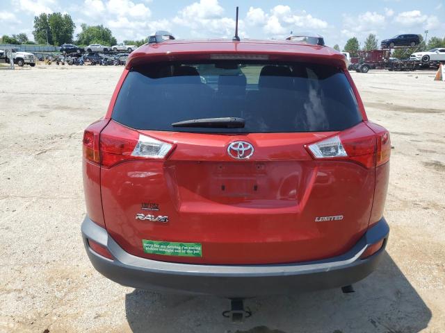 Parquets TOYOTA RAV4 2013 Czerwony