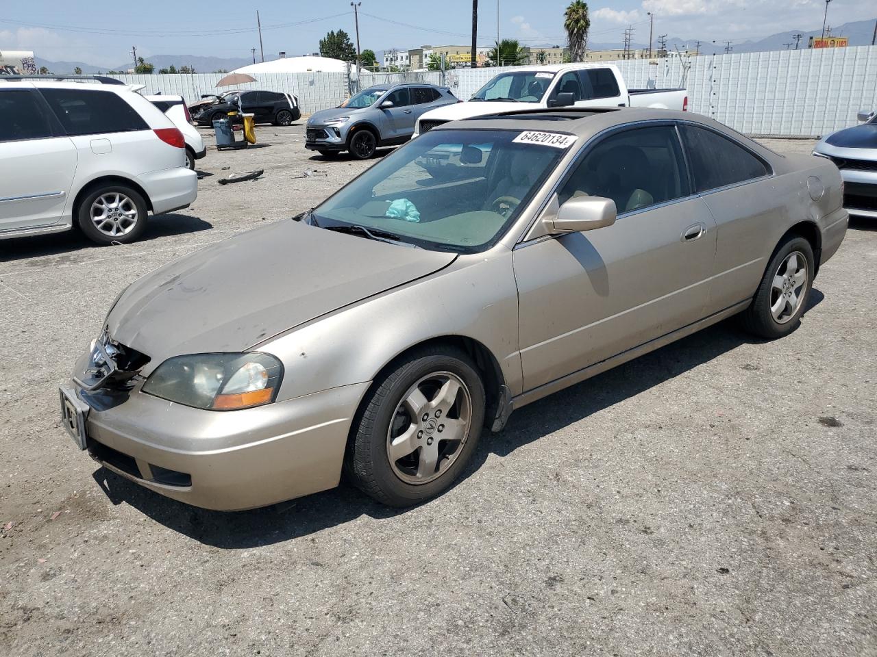 2003 Acura 3.2Cl VIN: 19UYA42413A009460 Lot: 64620134