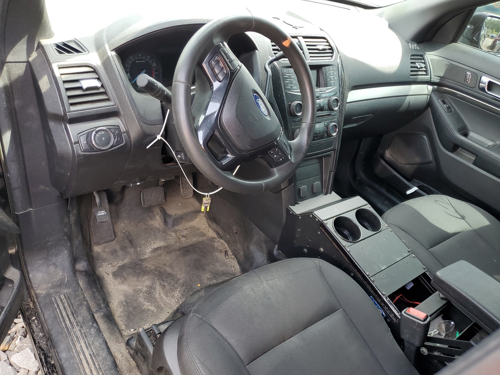 1FM5K8AR7HGC25753 2017 Ford Explorer Police Interceptor