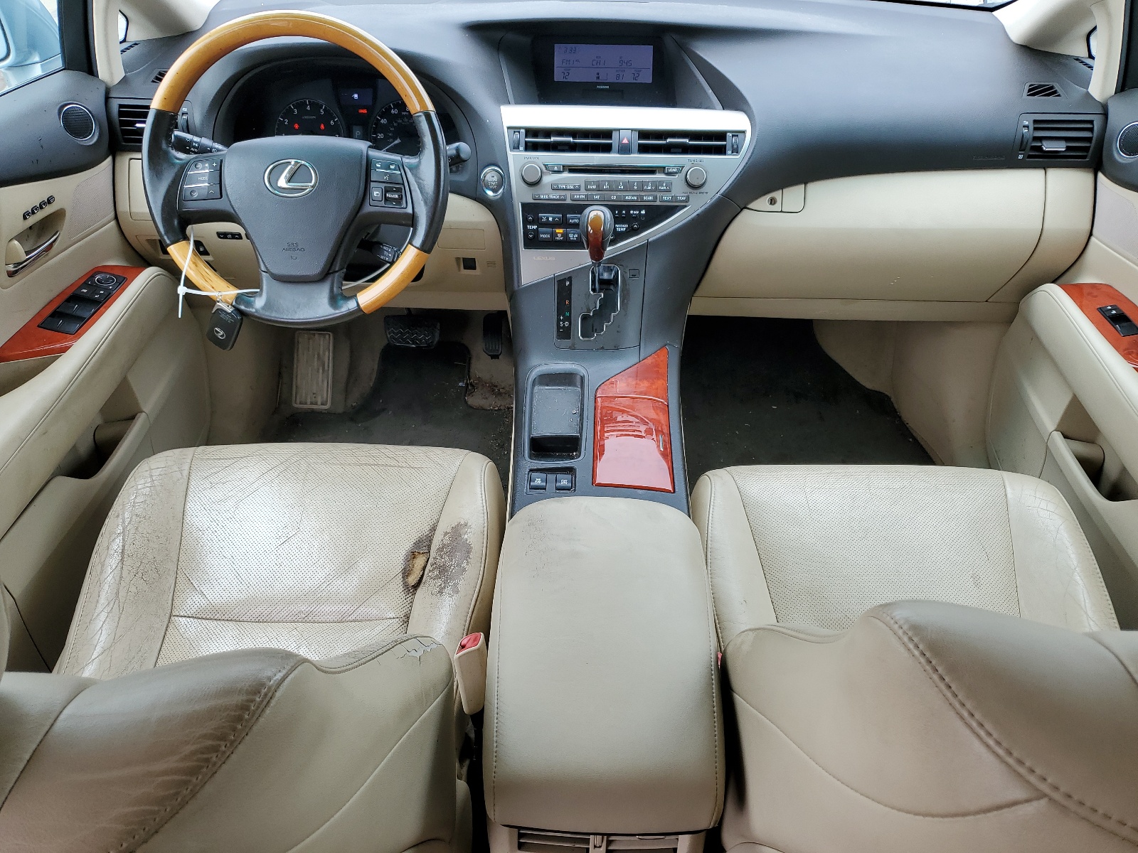 2T2BK1BAXBC089725 2011 Lexus Rx 350