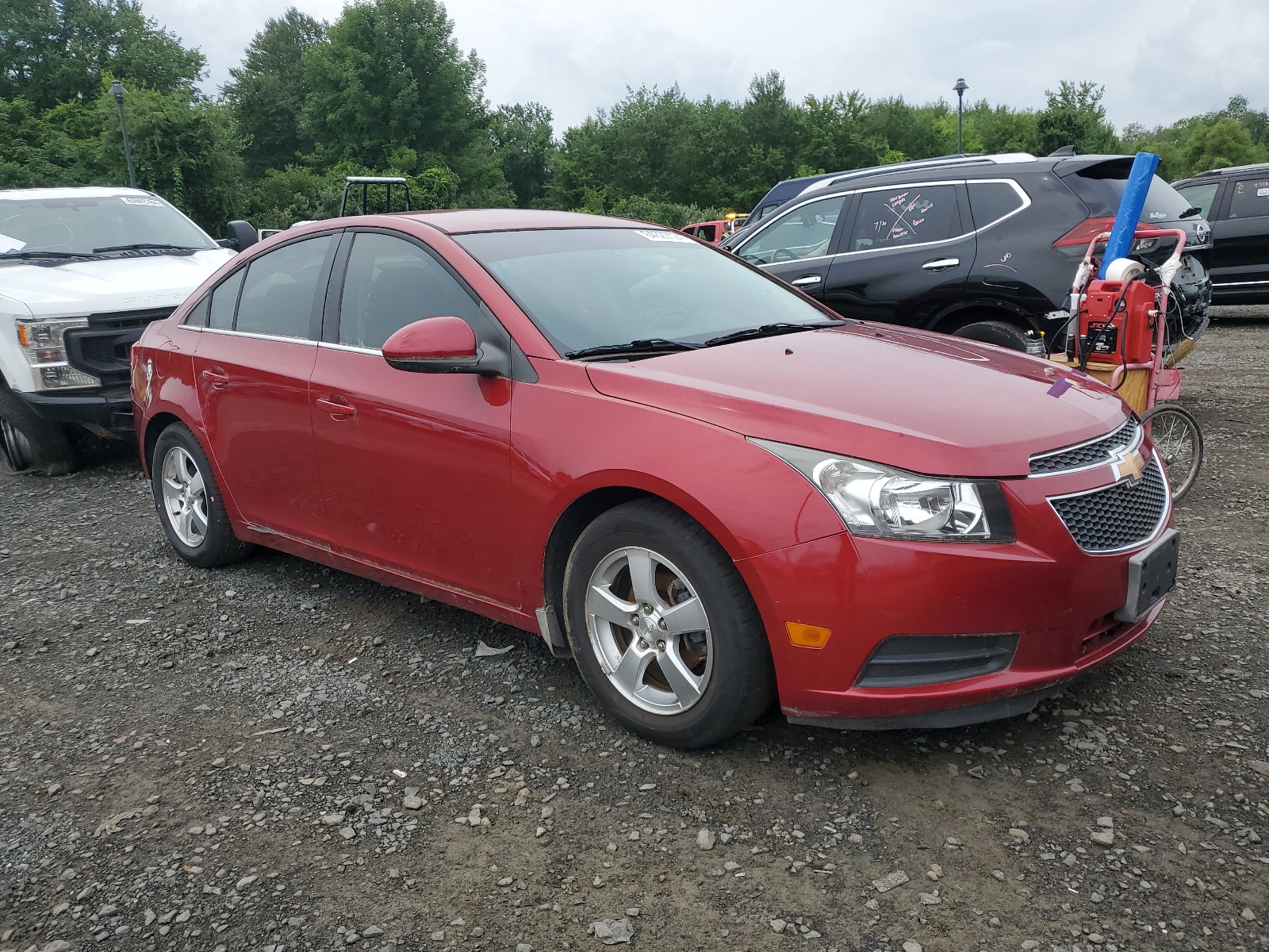 2013 Chevrolet Cruze Lt vin: 1G1PC5SB8D7322733