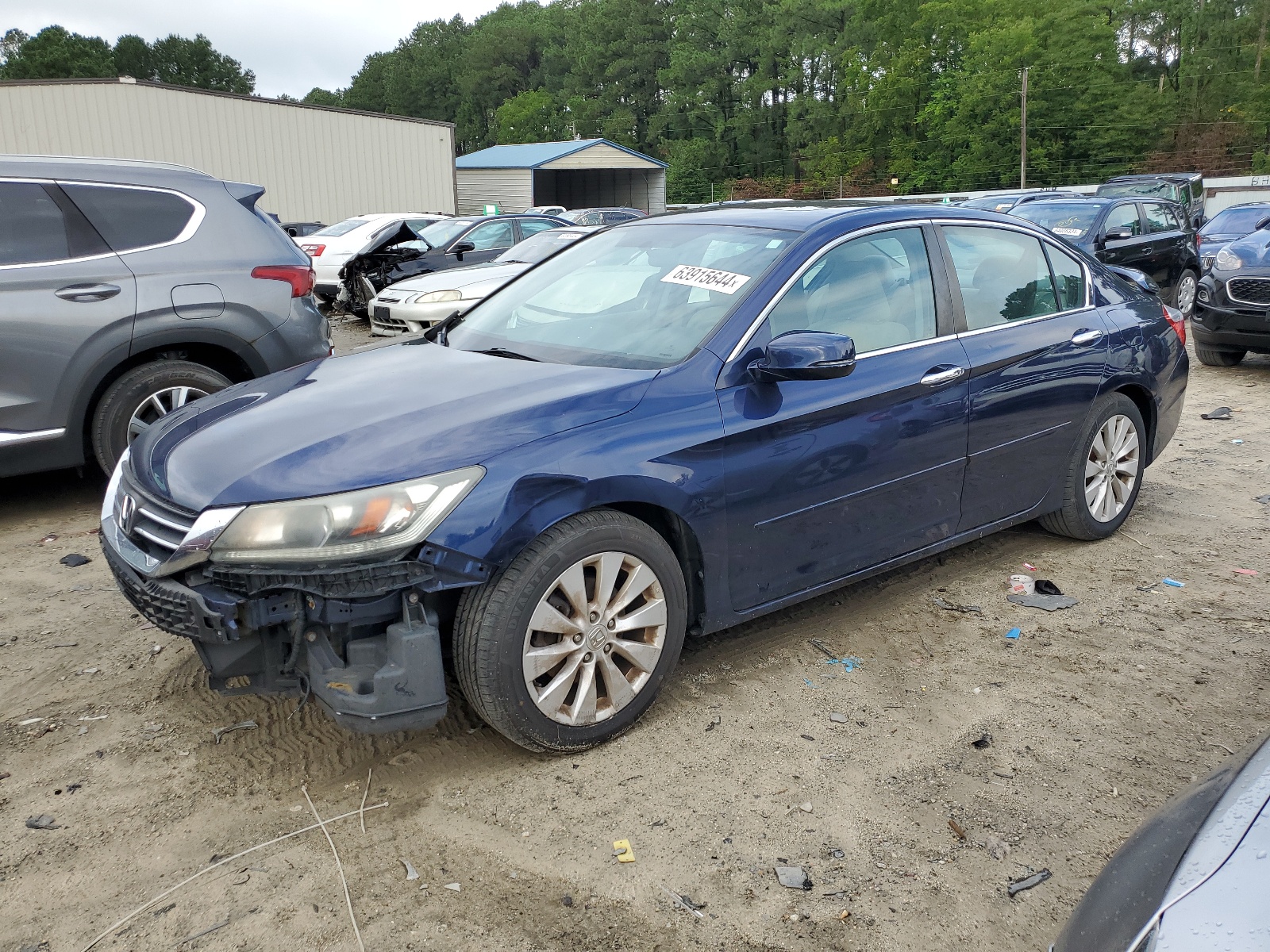 2014 Honda Accord Ex vin: 1HGCR2F71EA001826