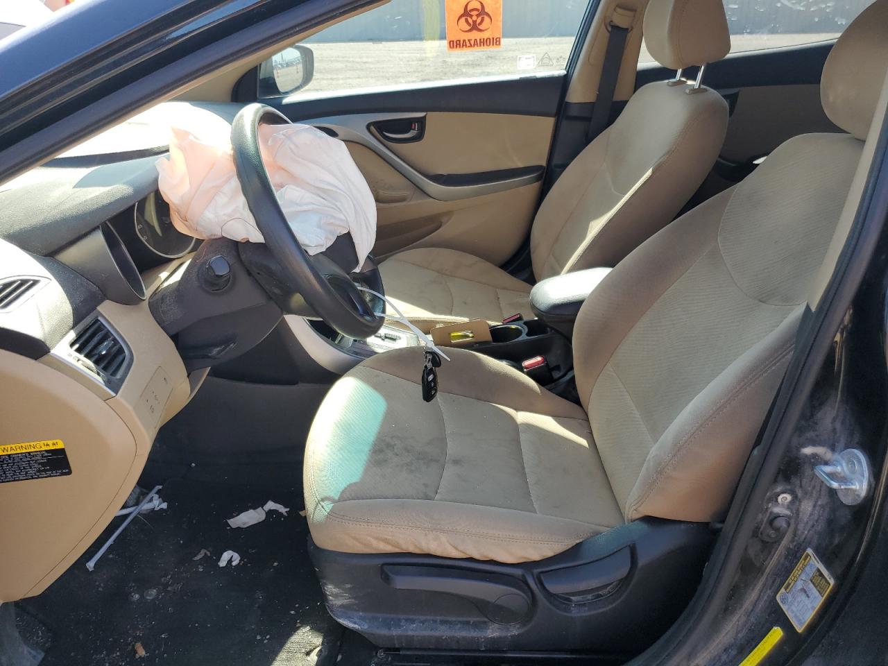 2013 Hyundai Elantra Gls VIN: 5NPDH4AE3DH427385 Lot: 61639324