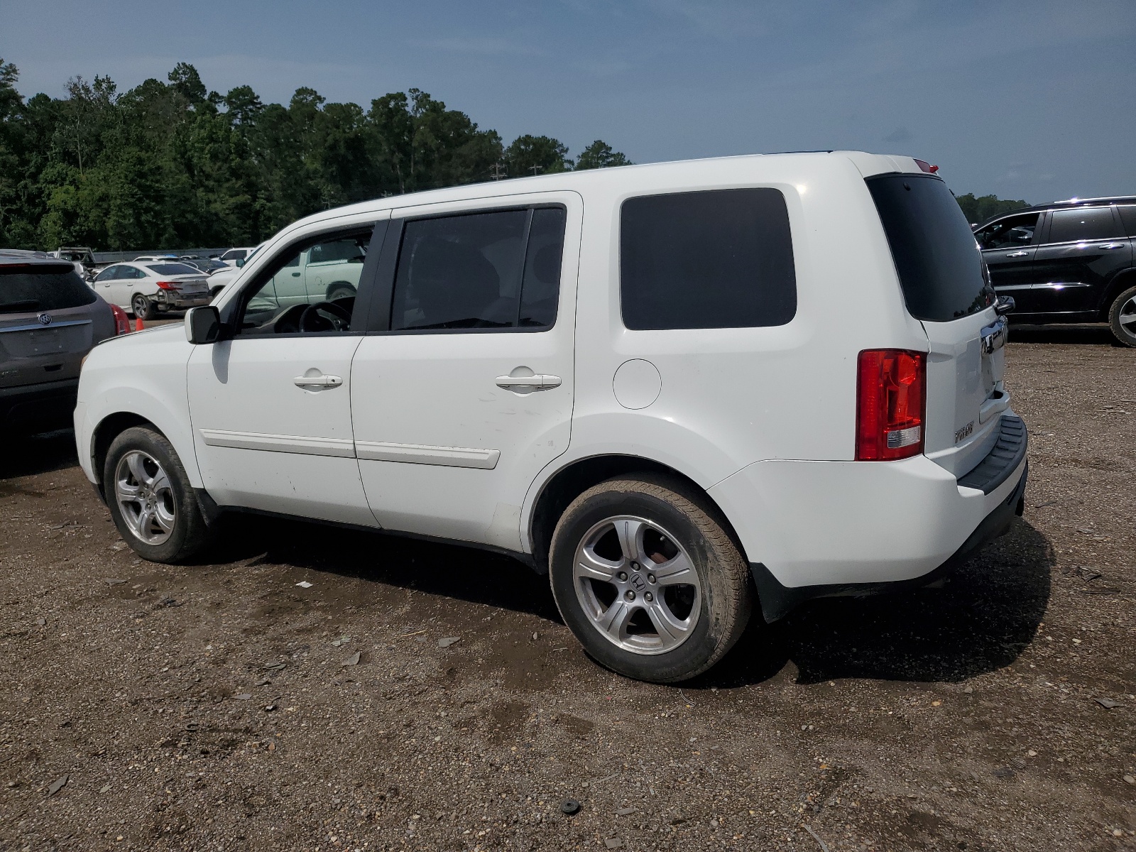 2013 Honda Pilot Ex vin: 5FNYF3H47DB013572