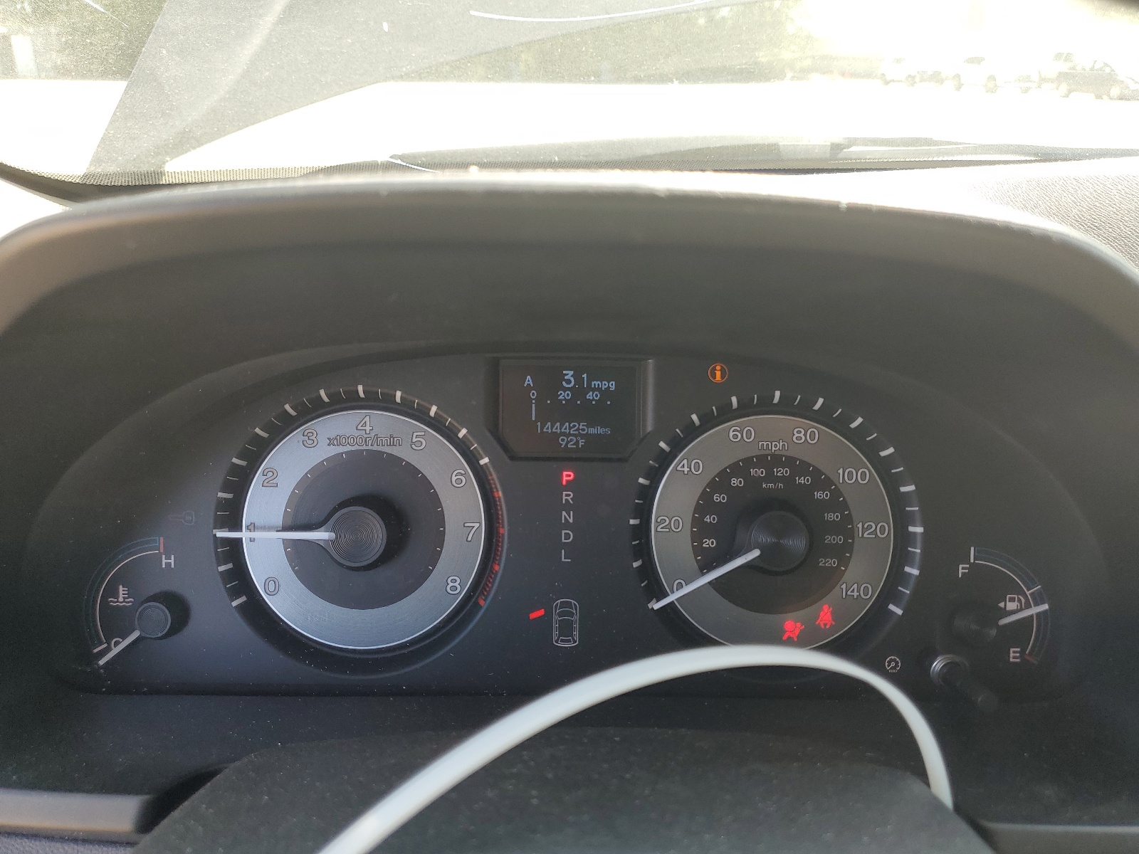 5FNRL5H98CB104305 2012 Honda Odyssey Touring