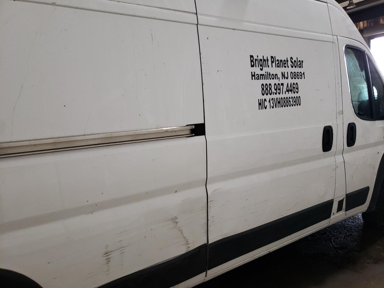 2022 Ram Promaster 3500 3500 High VIN: 3C6MRVHG1NE118389 Lot: 61800114