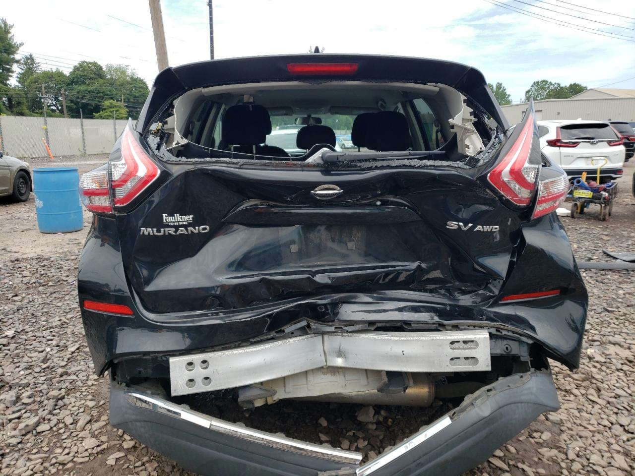 2017 Nissan Murano S VIN: 5N1AZ2MH3HN158347 Lot: 62810054