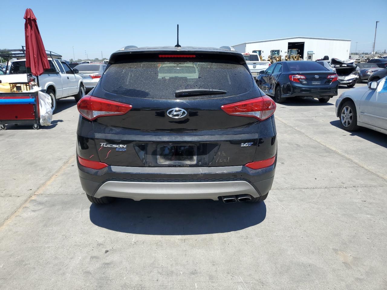 2017 Hyundai Tucson Limited VIN: KM8J33A25HU390641 Lot: 64076554