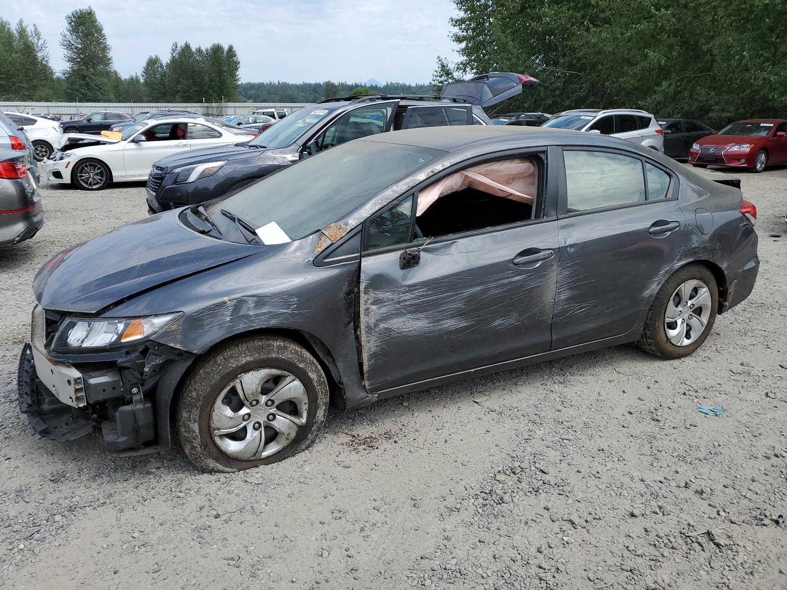 2013 Honda Civic Lx vin: 2HGFB2F59DH541280