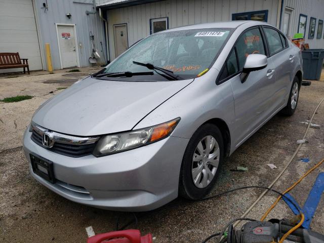  HONDA CIVIC 2012 Srebrny