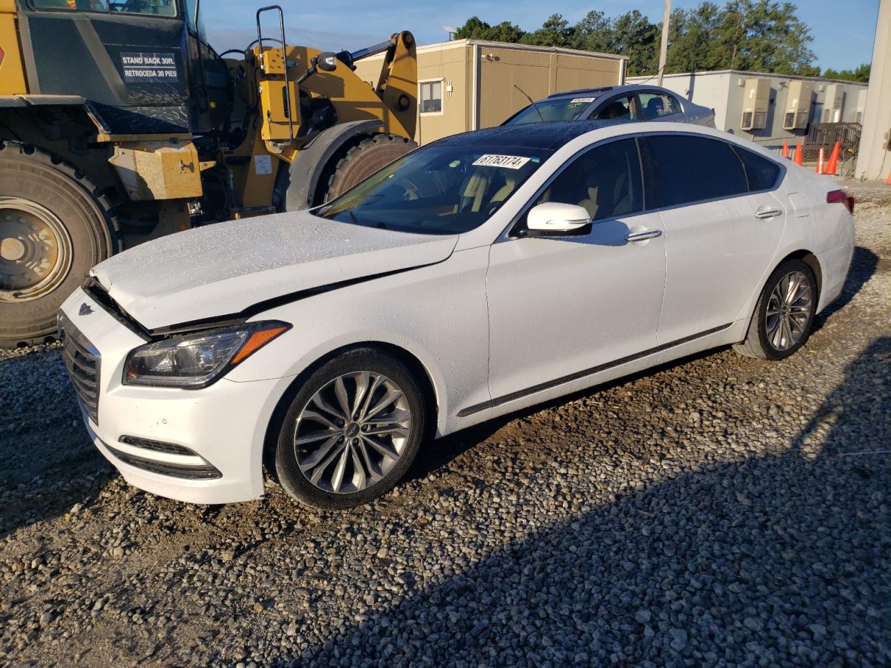 2015 Hyundai Genesis 3.8L VIN: KMHGN4JE7FU027744 Lot: 61763174