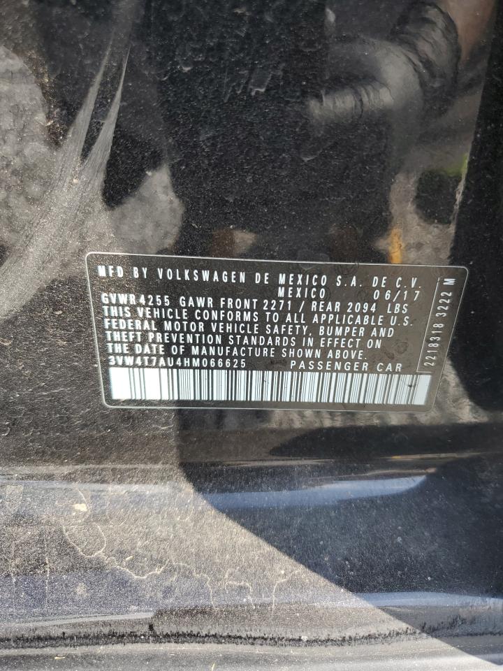 2017 Volkswagen Gti S VIN: 3VW4T7AU4HM066625 Lot: 63414454