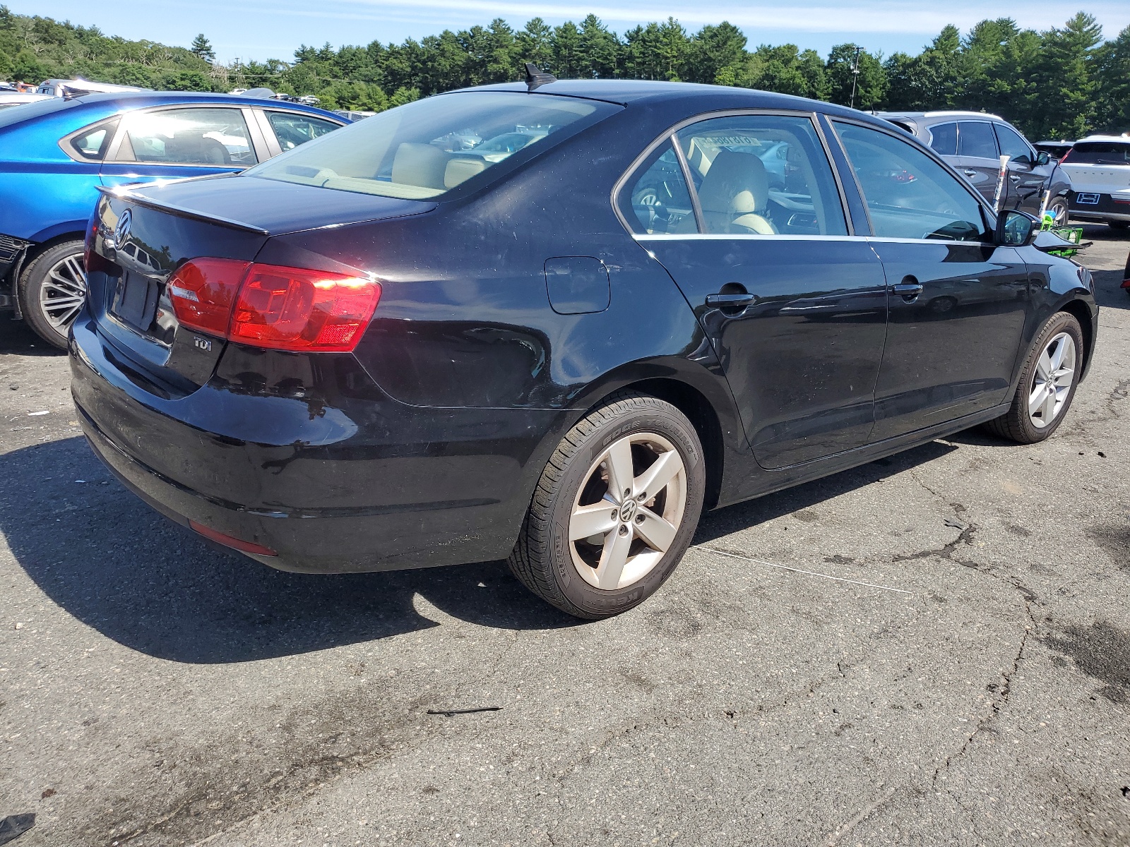 2013 Volkswagen Jetta Tdi vin: 3VWLL7AJ5DM204930