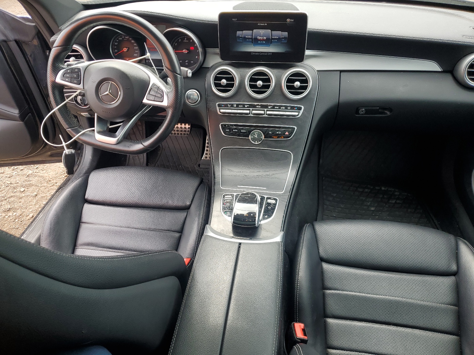 WDDWJ4KB0HF335187 2017 Mercedes-Benz C 300 4Matic