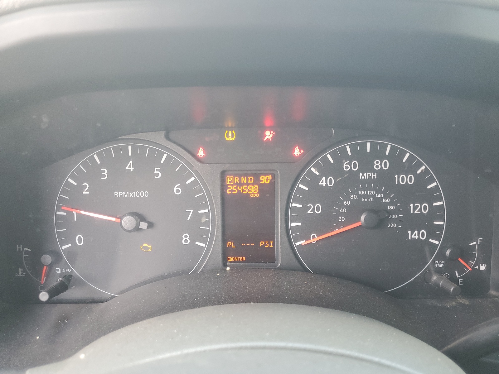 1N6BF0KYXFN804616 2015 Nissan Nv 1500