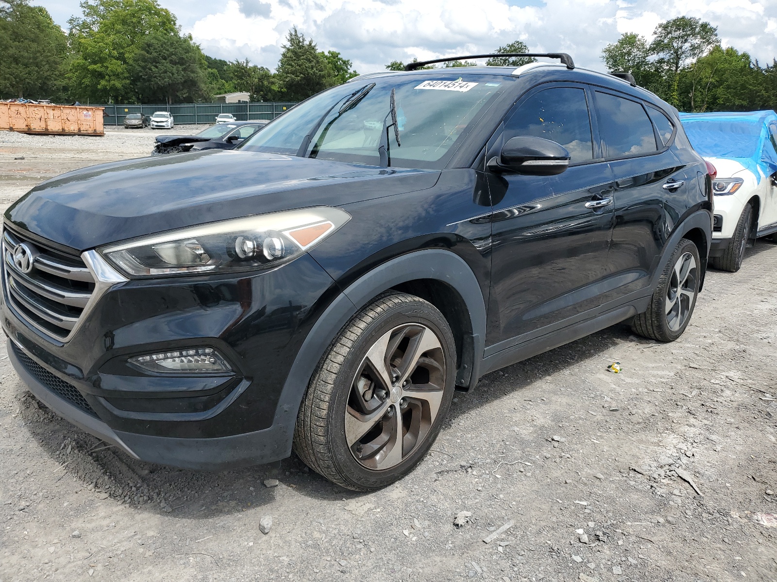 2016 Hyundai Tucson Limited vin: KM8J33A21GU268664