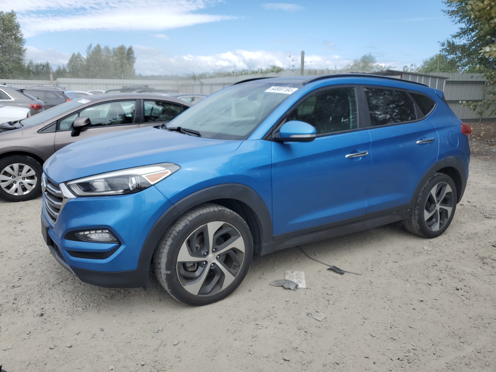 2016 Hyundai Tucson Limited vin: KM8J33A2XGU177845