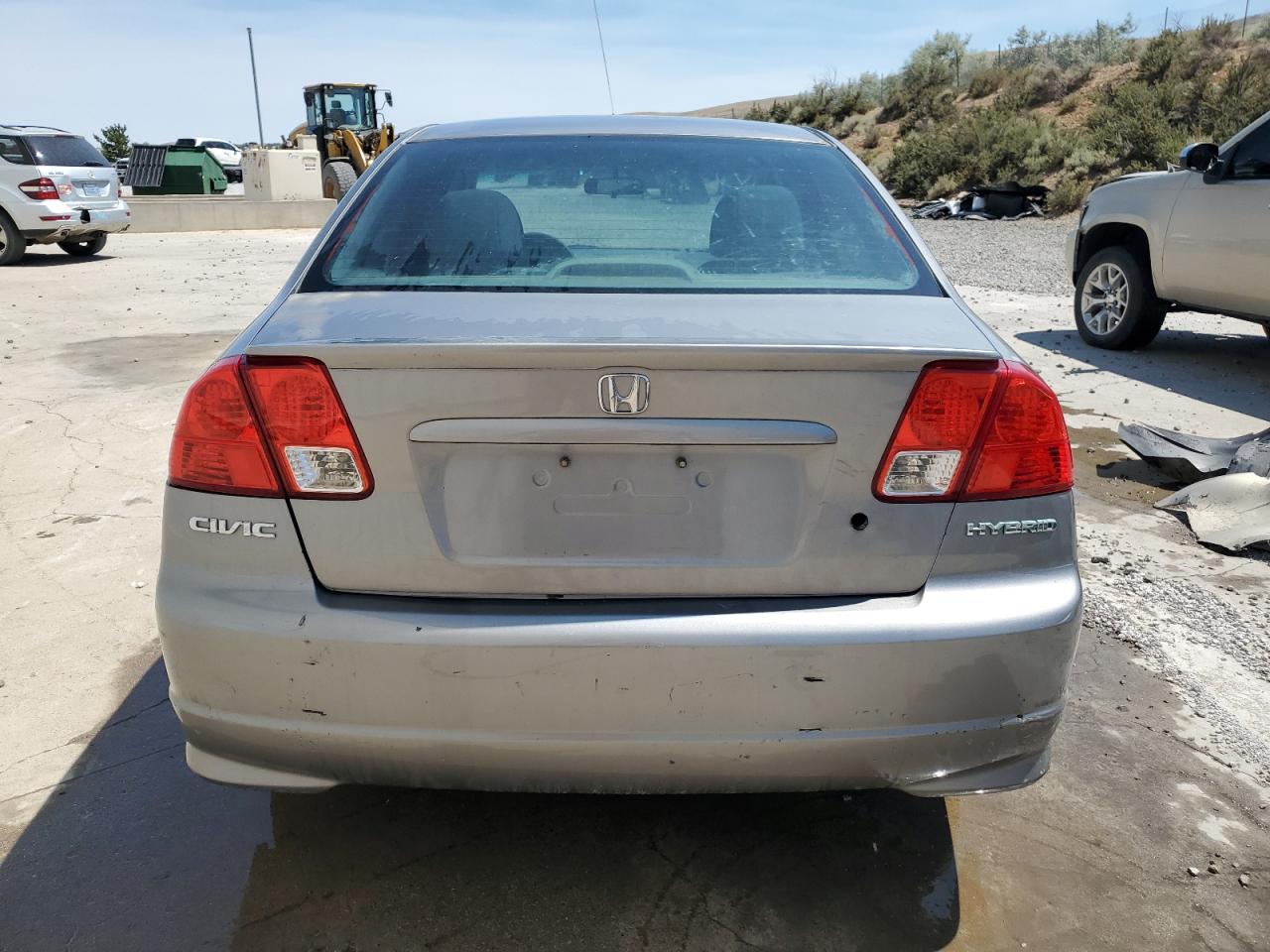 2004 Honda Civic Hybrid VIN: JHMES96674S010372 Lot: 57230084