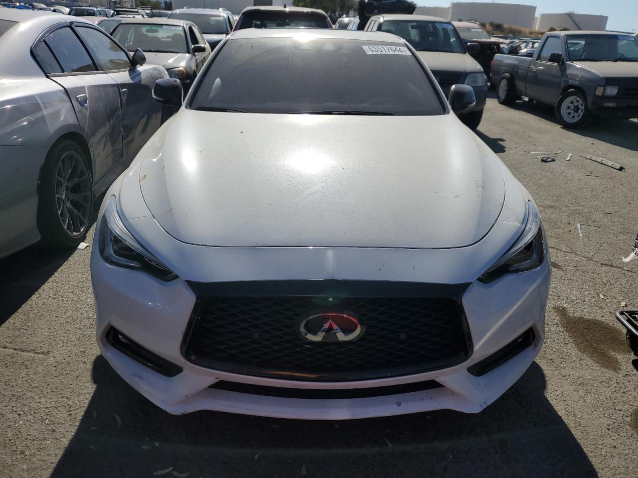 2021 Infiniti Q60 Red Sport 400 VIN: JN1FV7LL6MM560567 Lot: 63517644