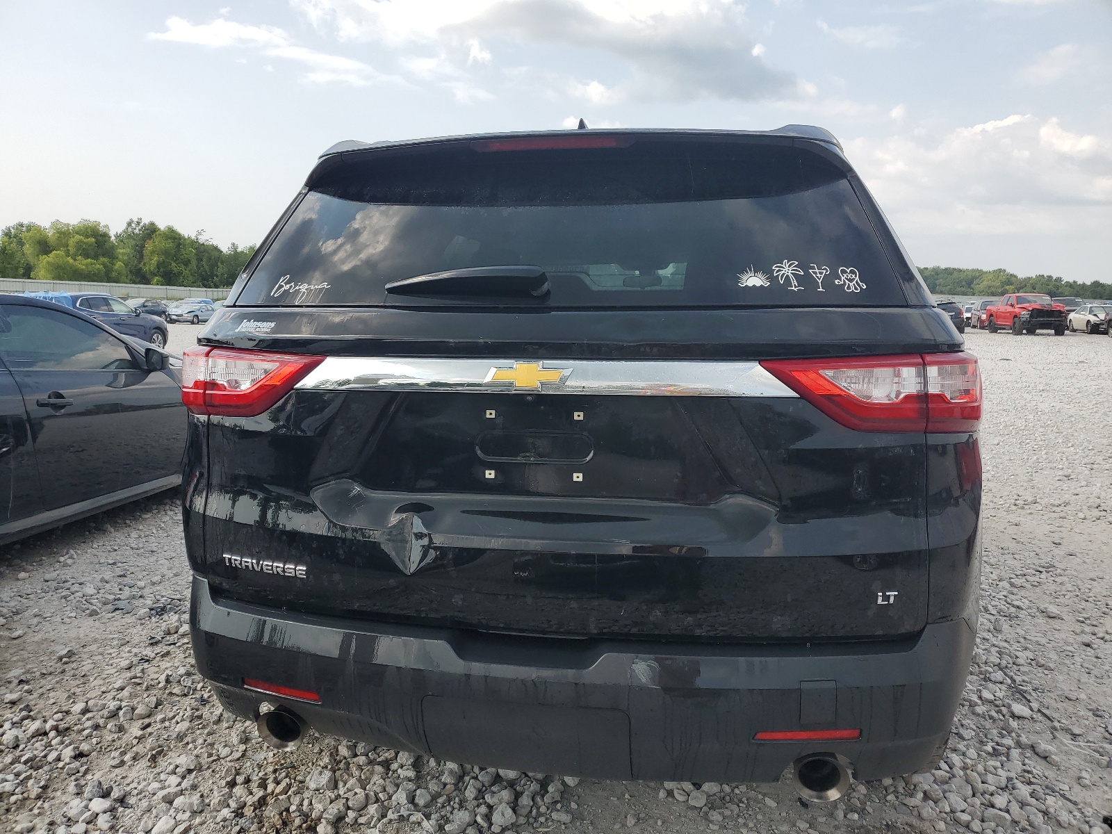 1GNERGKWXJJ185909 2018 Chevrolet Traverse Lt