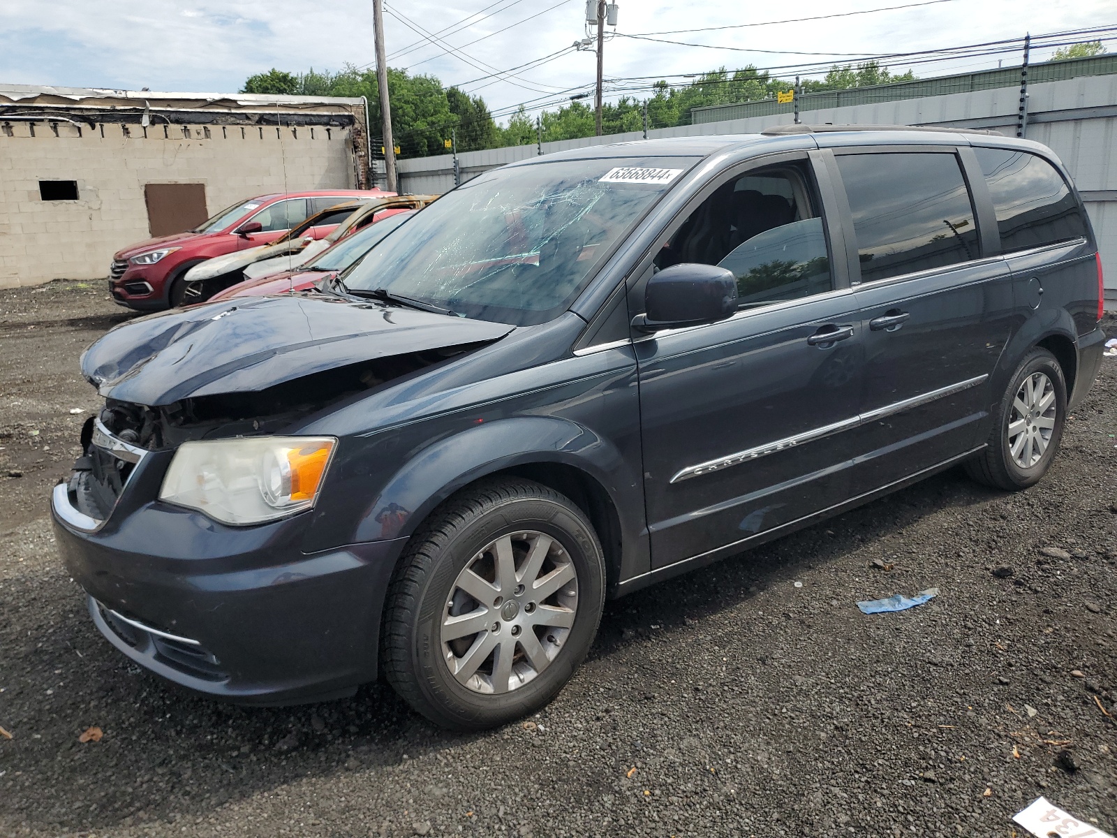 2C4RC1BG5ER348842 2014 Chrysler Town & Country Touring