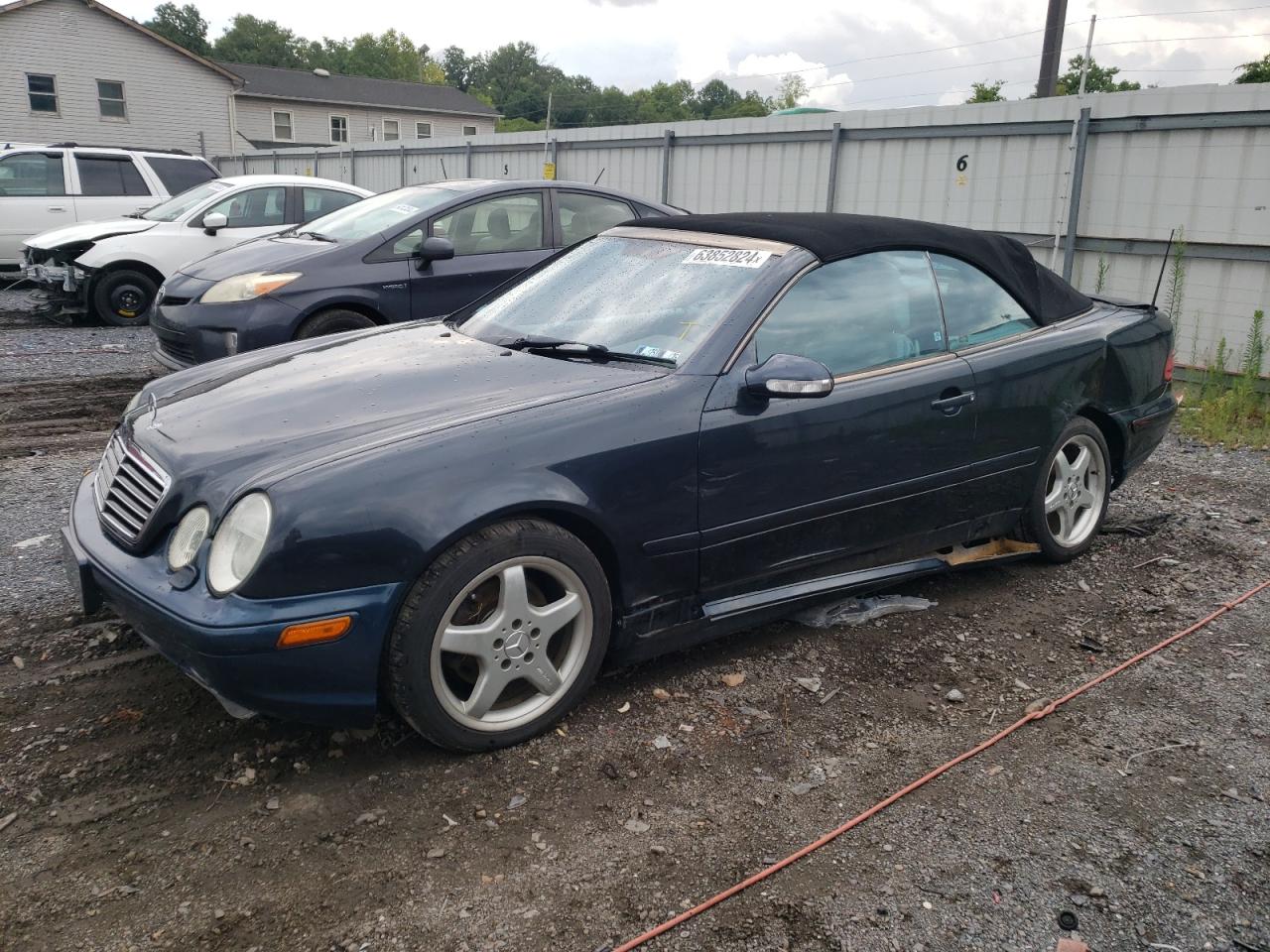 2003 Mercedes-Benz Clk 430 VIN: WDBLK70G83T135807 Lot: 63852824