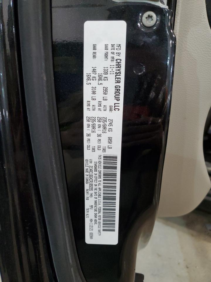 2012 Chrysler Town & Country Touring VIN: 2C4RC1BGXCR189295 Lot: 62857704