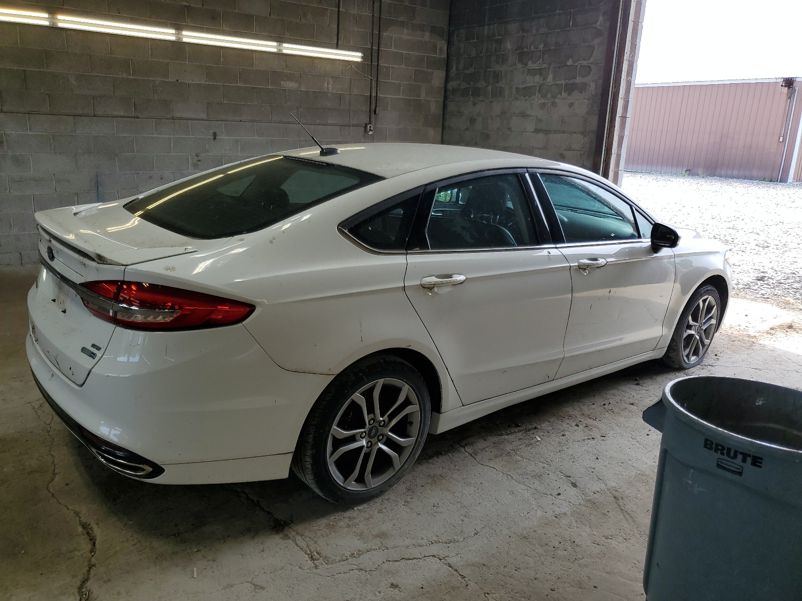 2017 Ford Fusion Se vin: 3FA6P0T97HR144906