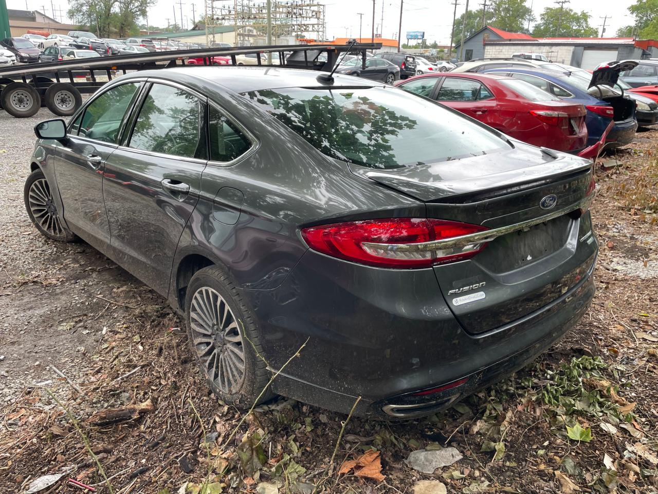 2018 Ford Fusion Titanium VIN: 3FA6P0D92JR168440 Lot: 64076034