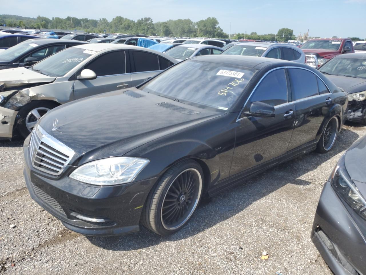 2013 Mercedes-Benz S 550 للبيع في Kansas City، KS - Water/Flood