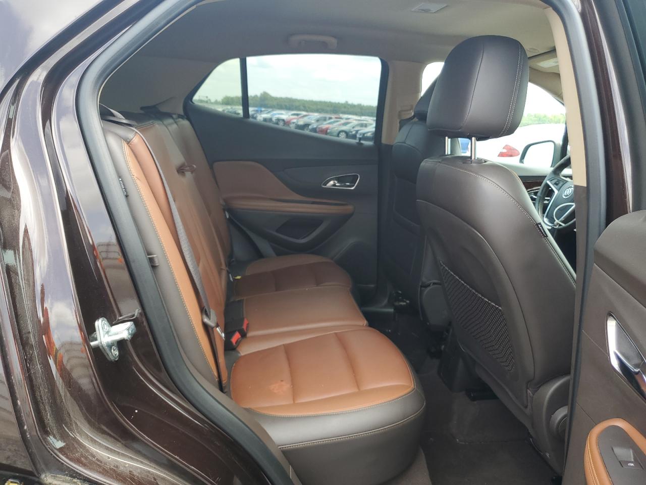 2015 BUICK ENCORE with REAR END damage, VIN KL4CJCSB6FB152642