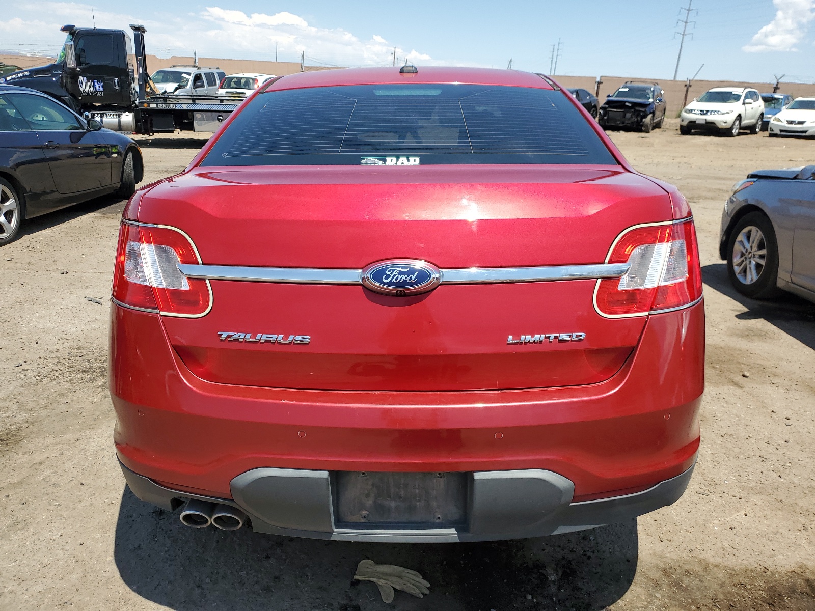 1FAHP2FW9BG115587 2011 Ford Taurus Limited