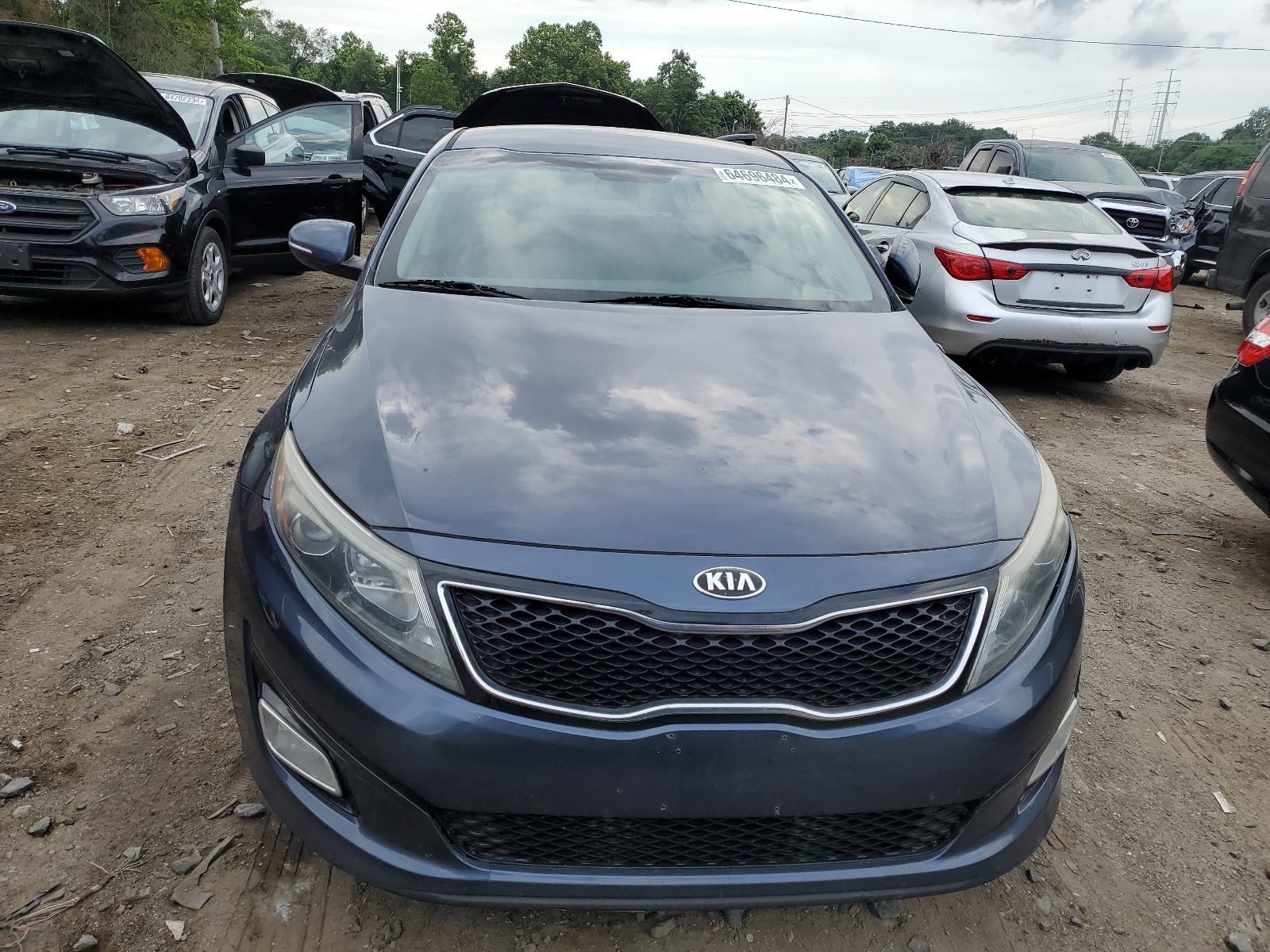 2015 Kia Optima Lx vin: 5XXGM4A7XFG450364