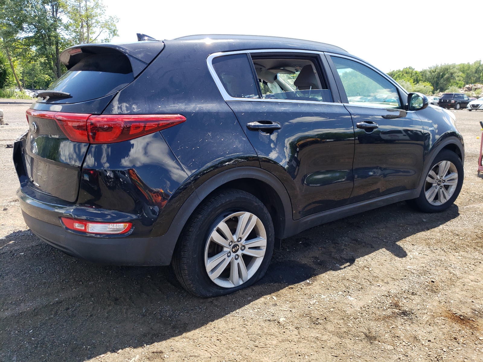 2017 Kia Sportage Lx vin: KNDPMCAC4H7208740