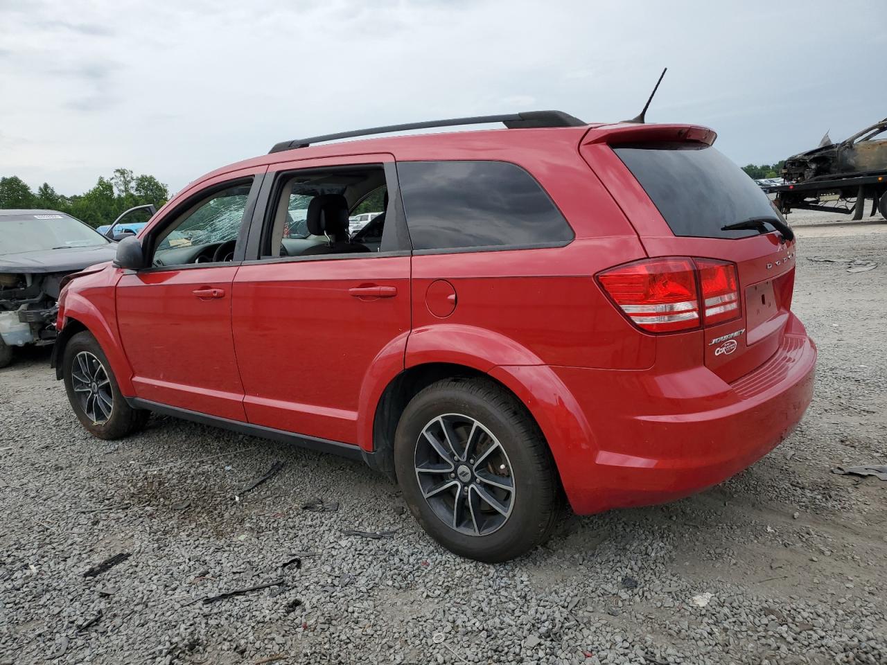 2018 Dodge Journey Se VIN: 3C4PDCABXJT309743 Lot: 61843854