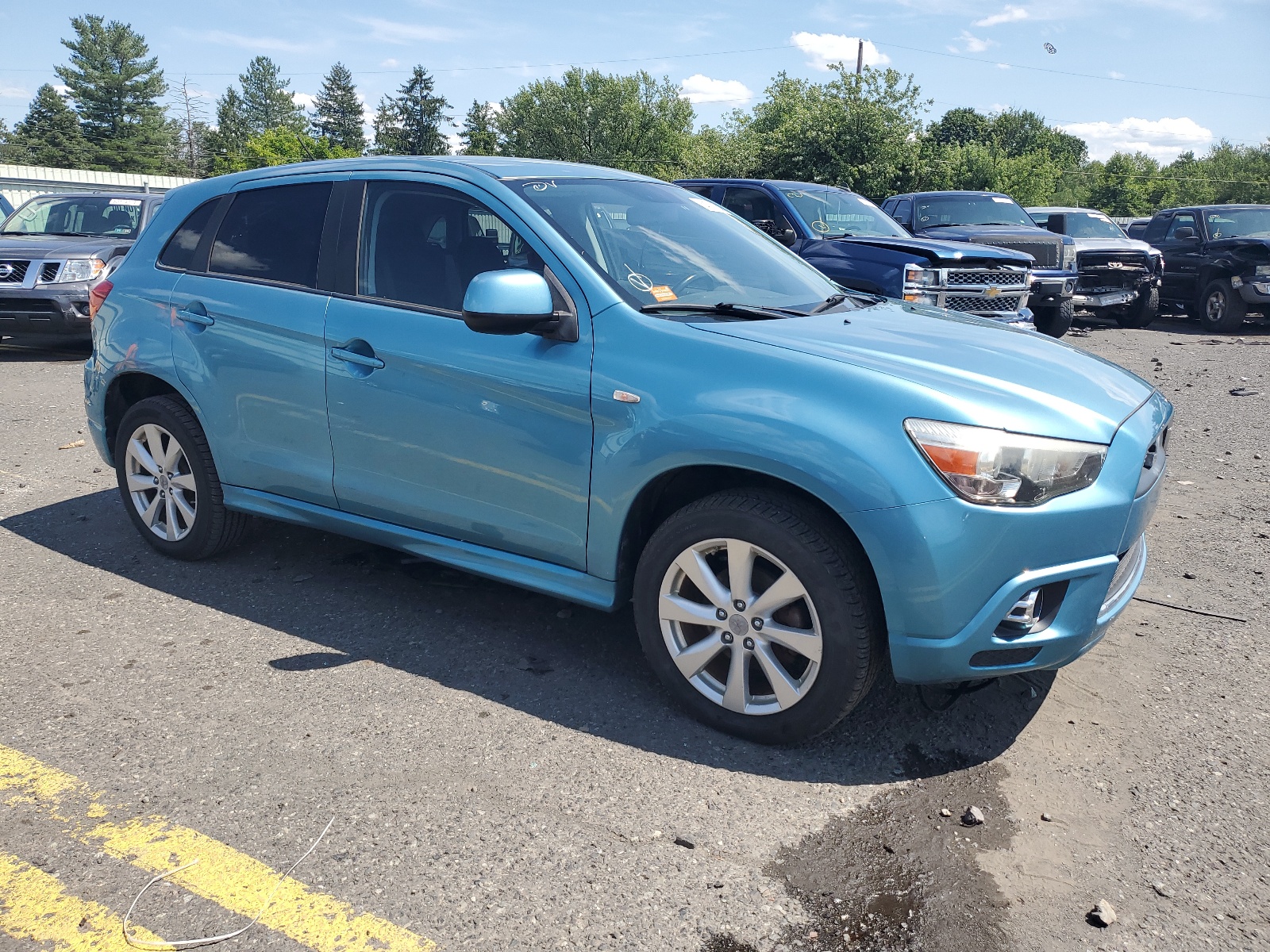 JA4AR4AU1CZ009867 2012 Mitsubishi Outlander Sport Se