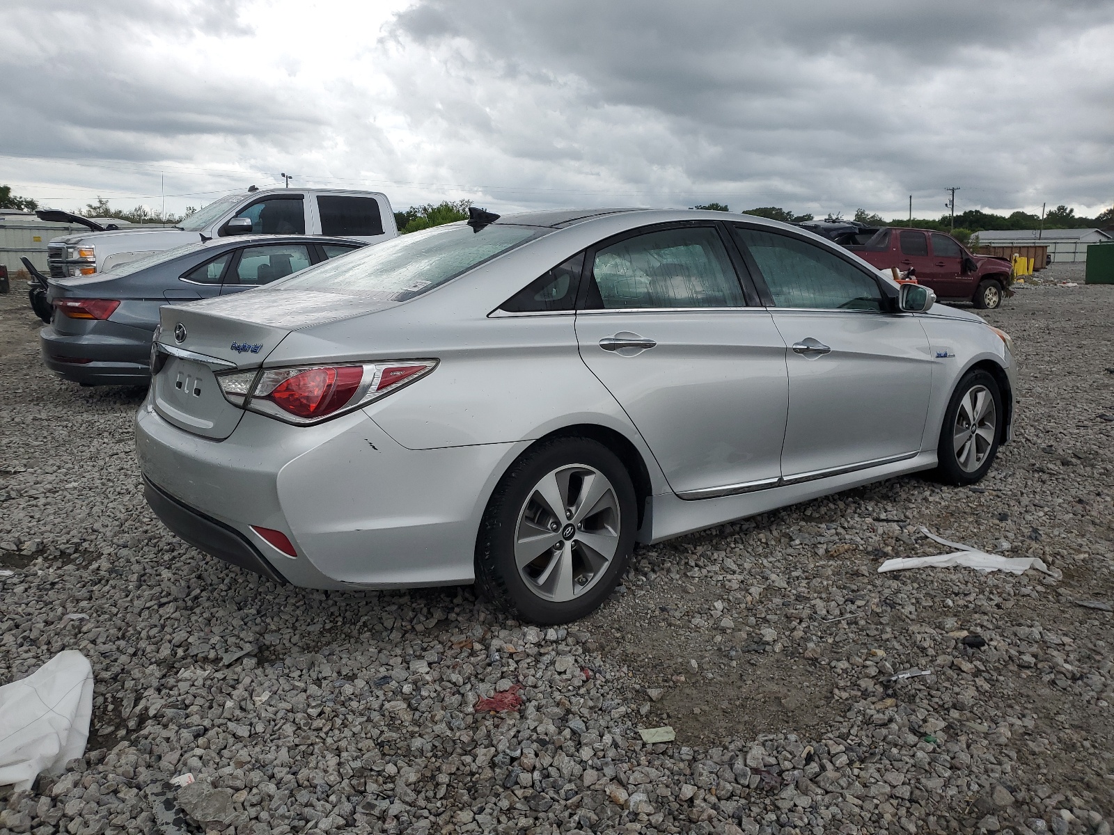 2012 Hyundai Sonata Hybrid vin: KMHEC4A48CA054470