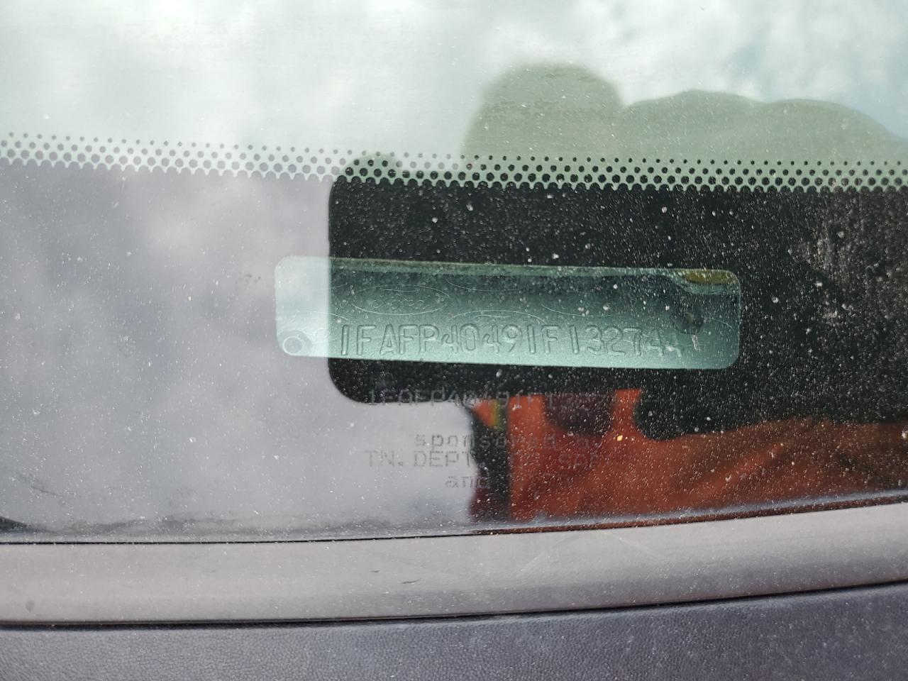 2001 Ford Mustang VIN: 1FAFP40491F132744 Lot: 63690504