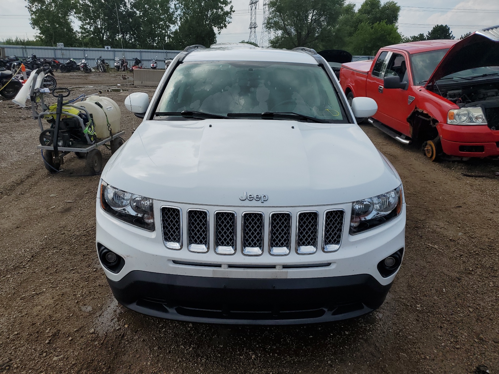 2017 Jeep Compass Latitude vin: 1C4NJDEB7HD191117