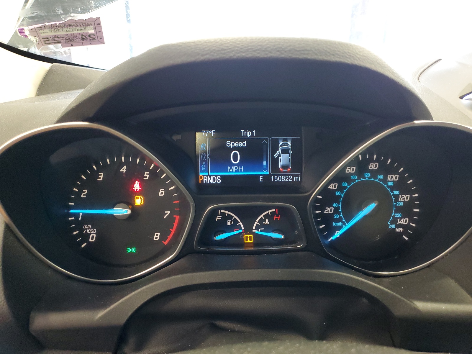 1FMCU9G97EUD67404 2014 Ford Escape Se