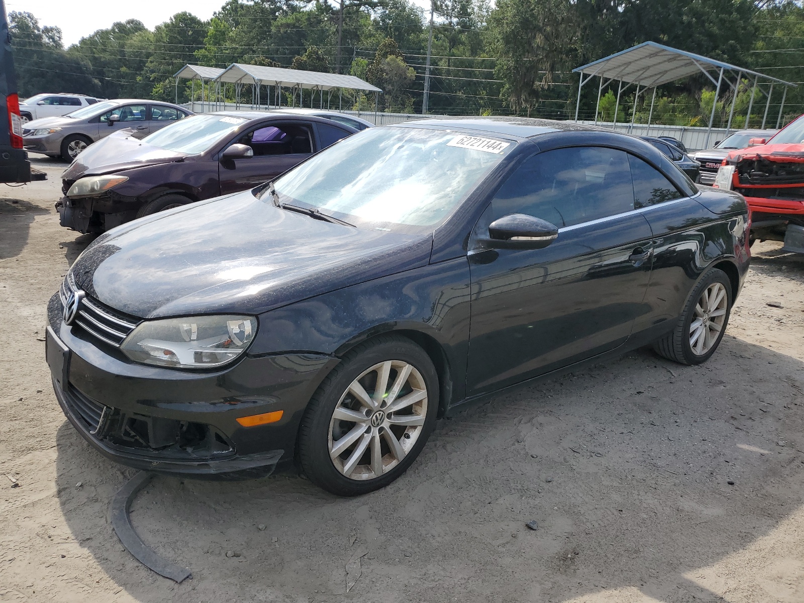 2012 Volkswagen Eos Komfort vin: WVWBW7AH1CV003775