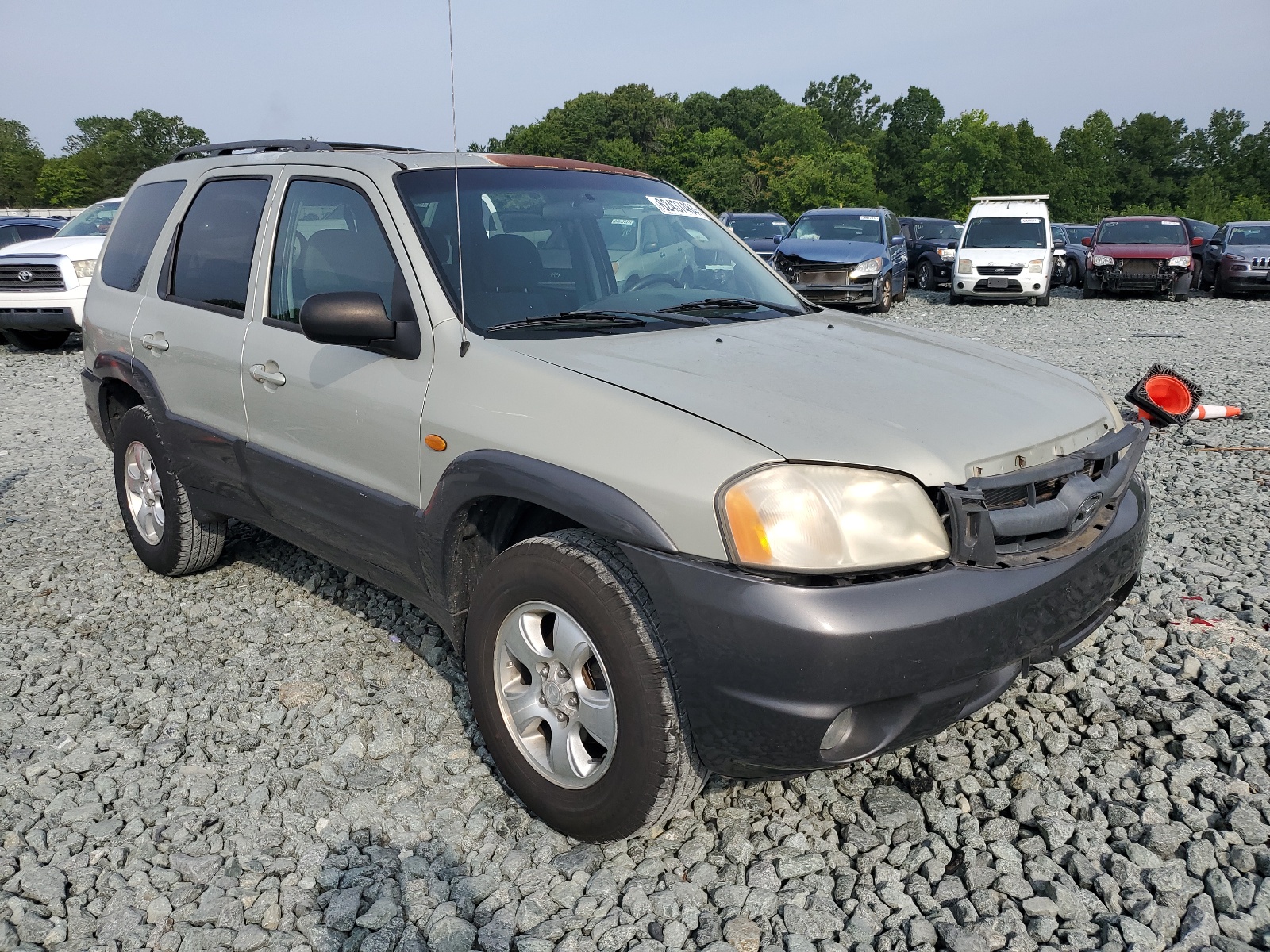 4F2YZ04163KM46657 2003 Mazda Tribute Lx