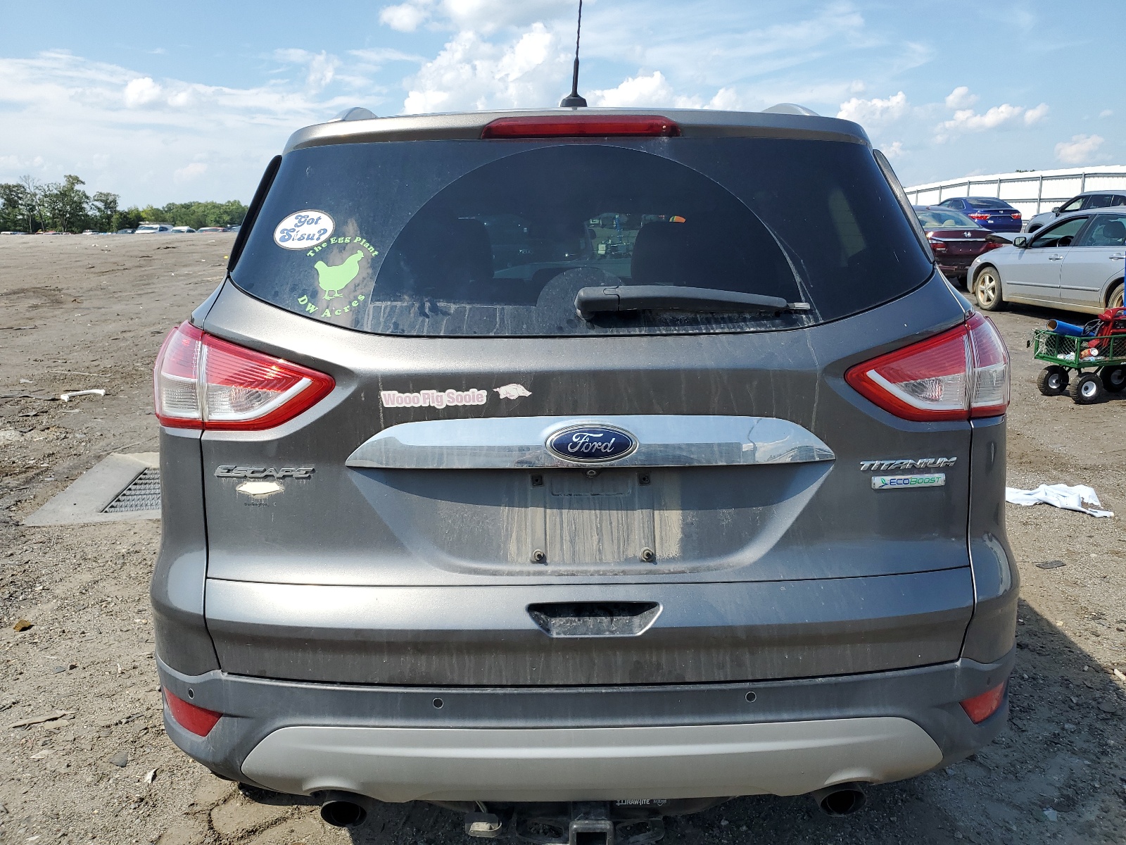 1FMCU0JX6EUB92971 2014 Ford Escape Titanium