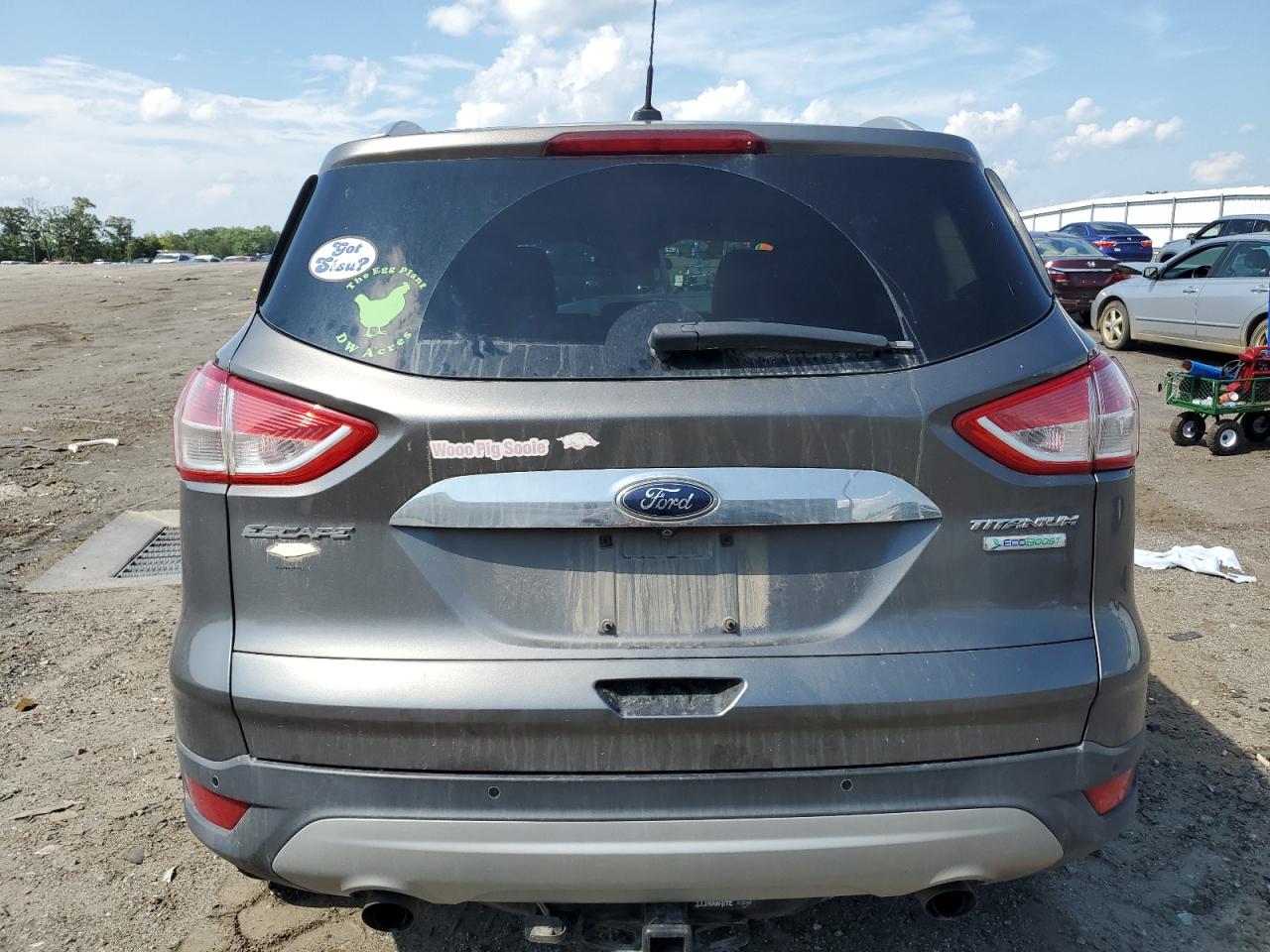 2014 Ford Escape Titanium VIN: 1FMCU0JX6EUB92971 Lot: 62142684