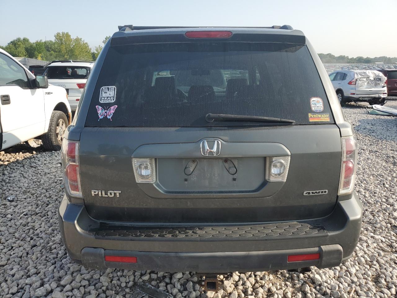 2007 Honda Pilot Exl VIN: 2HKYF18567H527271 Lot: 62617884