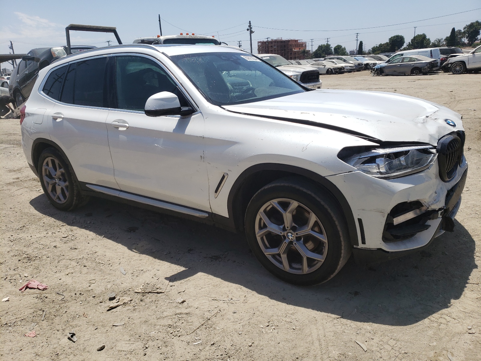 2021 BMW X3 Sdrive30I vin: 5UXTY3C06M9E56140