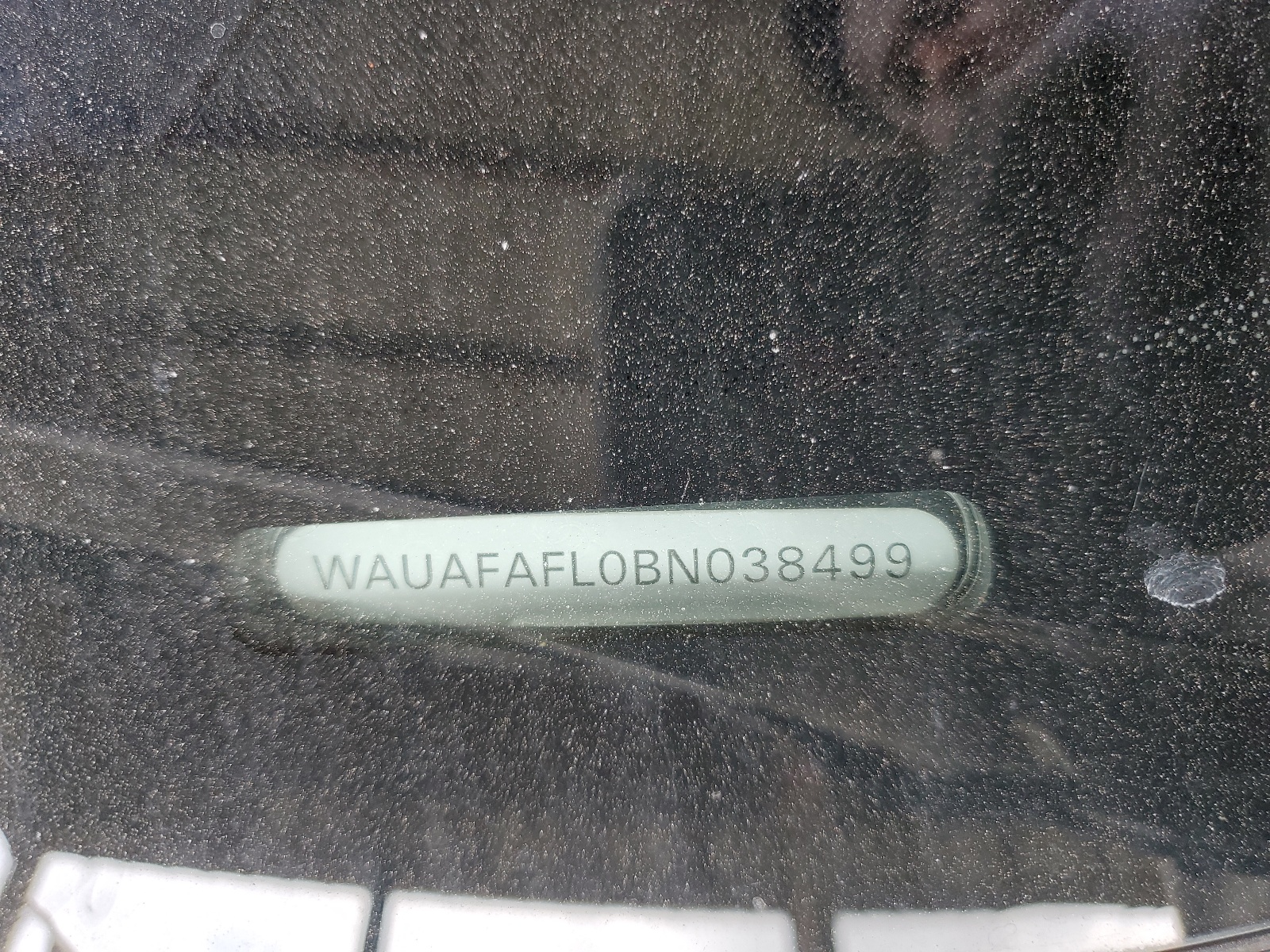 WAUAFAFL0BN038499 2011 Audi A4 Premium